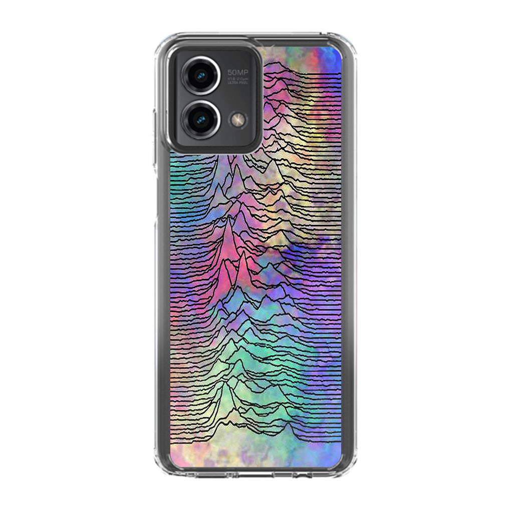 Joy Division Unknown Pleasures Colorful Motorola Moto G Stylus 5G 2023 Case