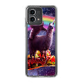 LLama And Sloth On Space Motorola Moto G Stylus 5G 2023 Case