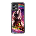 LLama Sloth And Cat Playing Together Motorola Moto G Stylus 5G 2023 Case