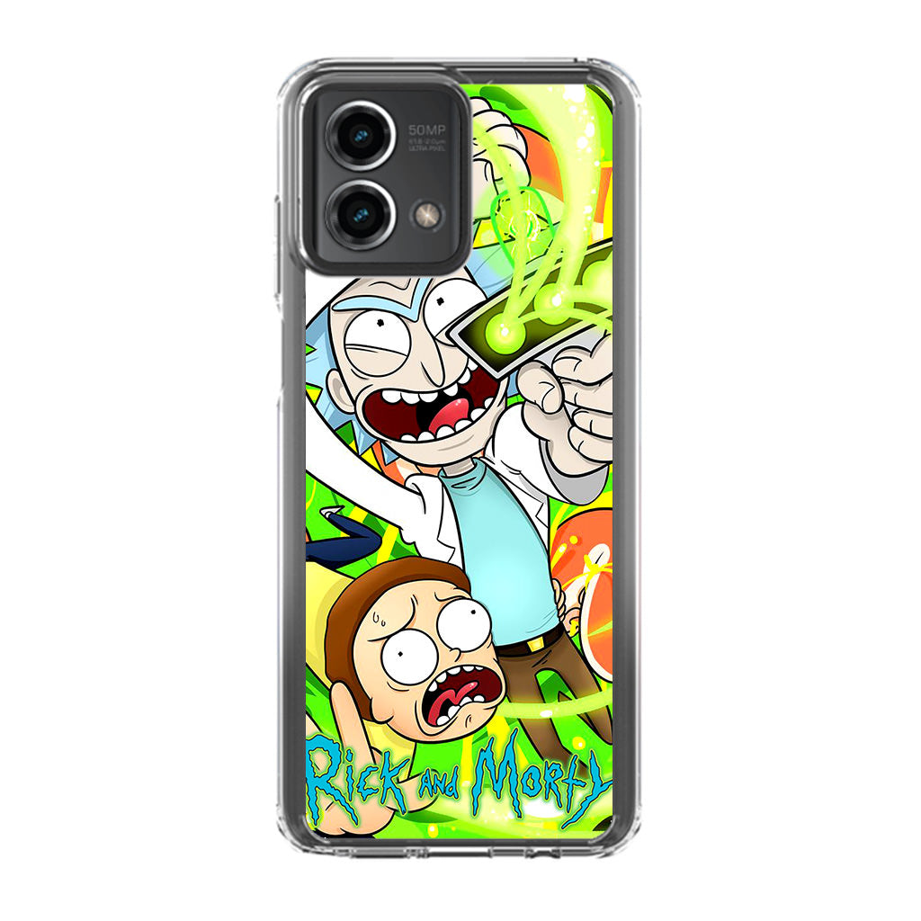 Rick And Morty Shoot Portal Gun Motorola Moto G Stylus 5G 2023 Case