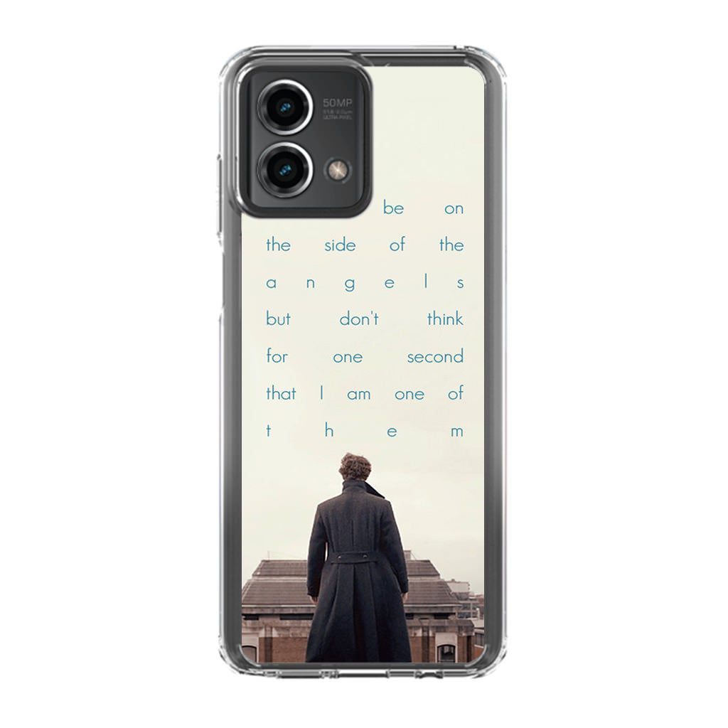 Sherlock Holmes Quote Motorola Moto G Stylus 5G 2023 Case