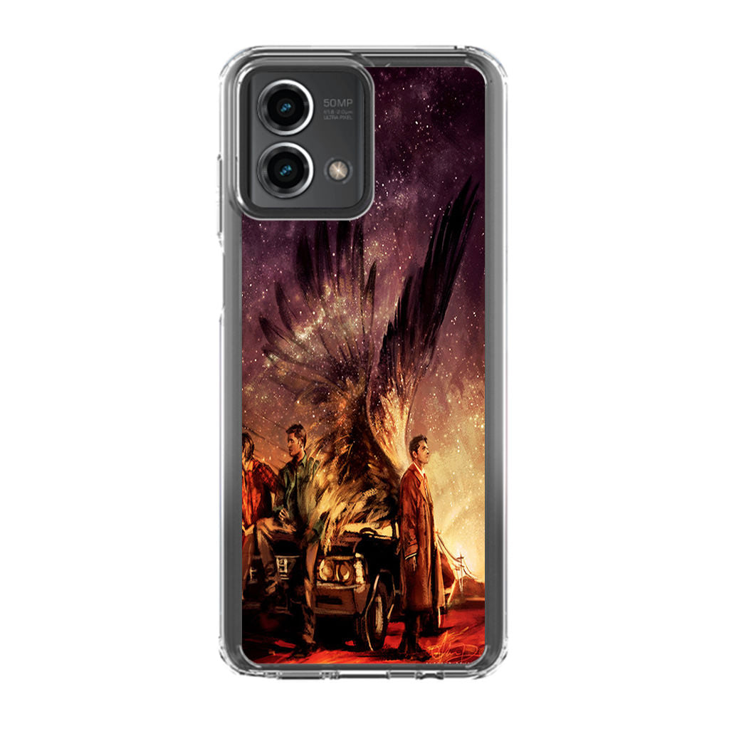 Supernatural Painting Art Motorola Moto G Stylus 5G 2023 Case