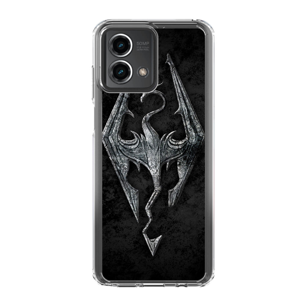 The Elder Scrolls V Skyrim Logo Motorola Moto G Stylus 5G 2023 Case