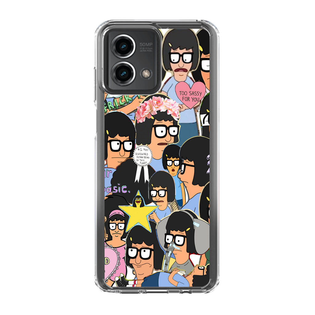 Tina Belcher Collage Motorola Moto G Stylus 5G 2023 Case