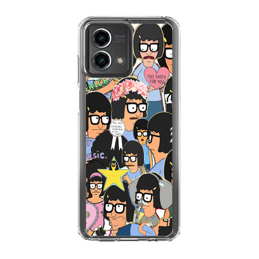 Tina Belcher Collage Motorola Moto G Stylus 5G 2023 Case