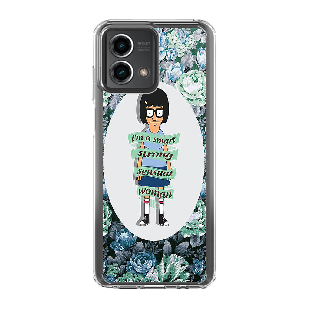Tina Belcher Flower Woman Quotes Motorola Moto G Stylus 5G 2023 Case