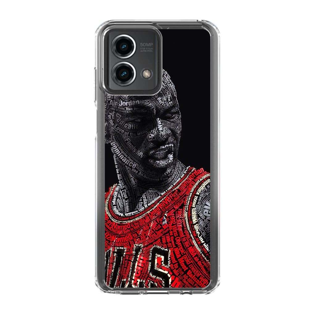 Michael Jordan The Legend Motorola Moto G Stylus 5G 2023 Case