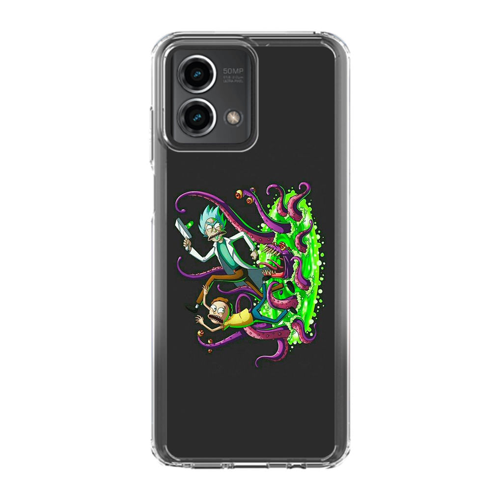 Rick And Morty Pass Through The Portal Motorola Moto G Stylus 5G 2023 Case