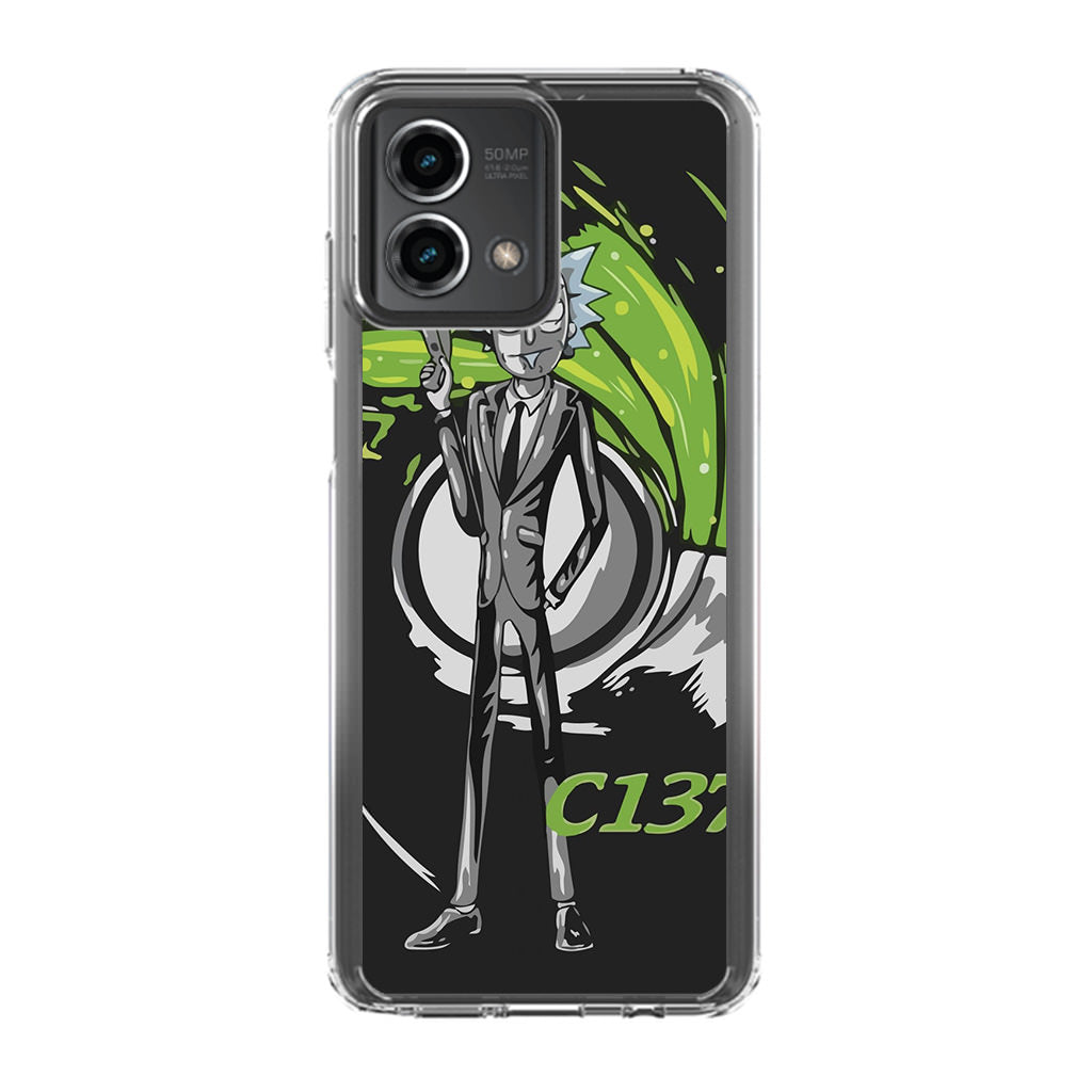 Rick Sanchez Agent C137 Motorola Moto G Stylus 5G 2023 Case