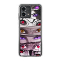 The Powerful Eyes on Naruto Motorola Moto G Stylus 5G 2023 Case