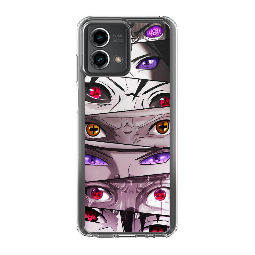 The Powerful Eyes on Naruto Motorola Moto G Stylus 5G 2023 Case