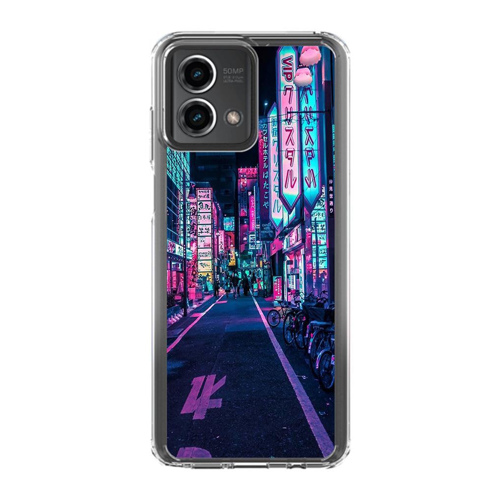 Tokyo Street Wonderful Neon Motorola Moto G Stylus 5G 2023 Case