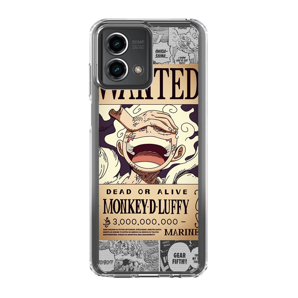 Gear 5 Wanted Poster Motorola Moto G Stylus 5G 2023 Case