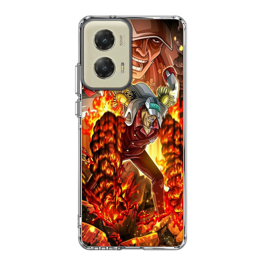 Akainu Exploding Volcano Motorola Moto G Stylus 5G 2024 Case