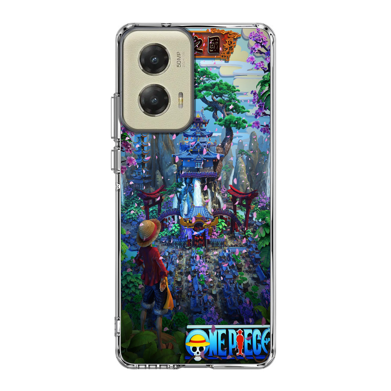 Flower Capital of Wano One Piece Motorola Moto G Stylus 5G 2024 Case
