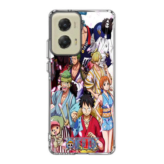 Mugiwara Crew Wano Motorola Moto G Stylus 5G 2024 Case