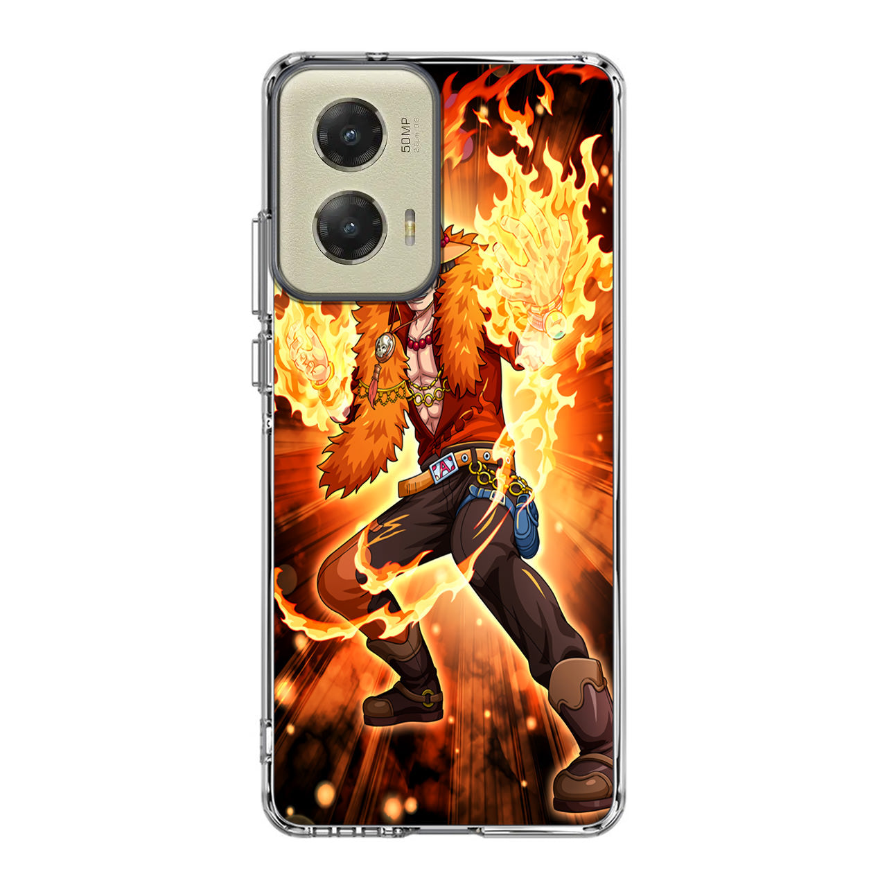 Portgas D Ace Fire Power Motorola Moto G Stylus 5G 2024 Case