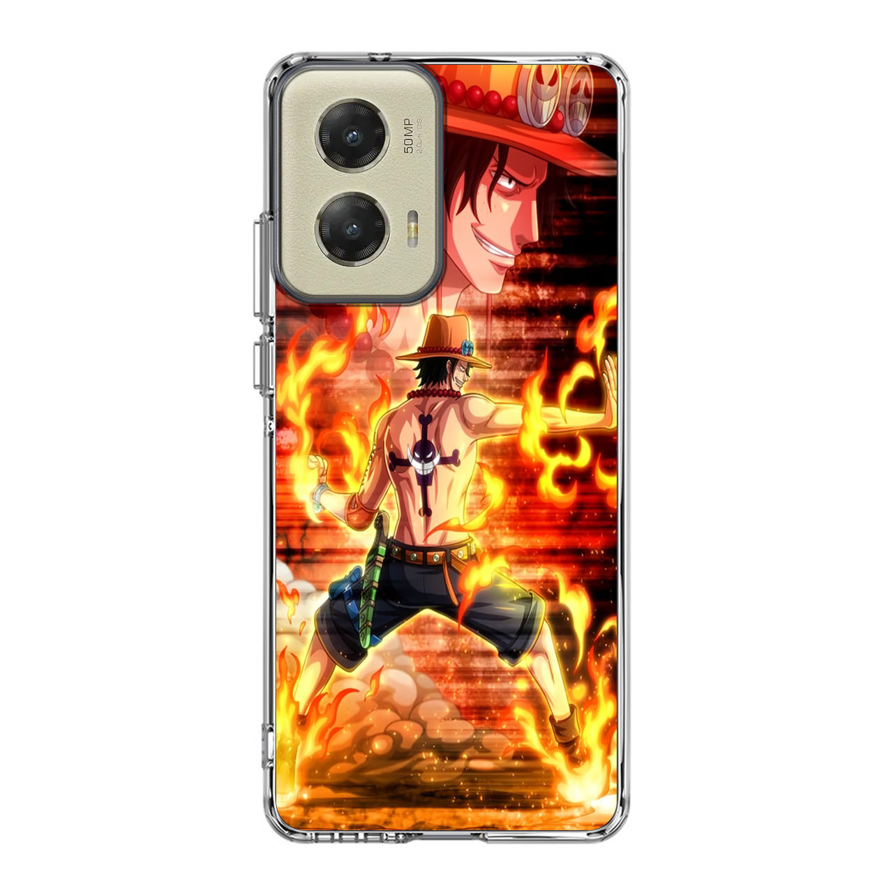 Portgas D Ace One Piece Motorola Moto G Stylus 5G 2024 Case