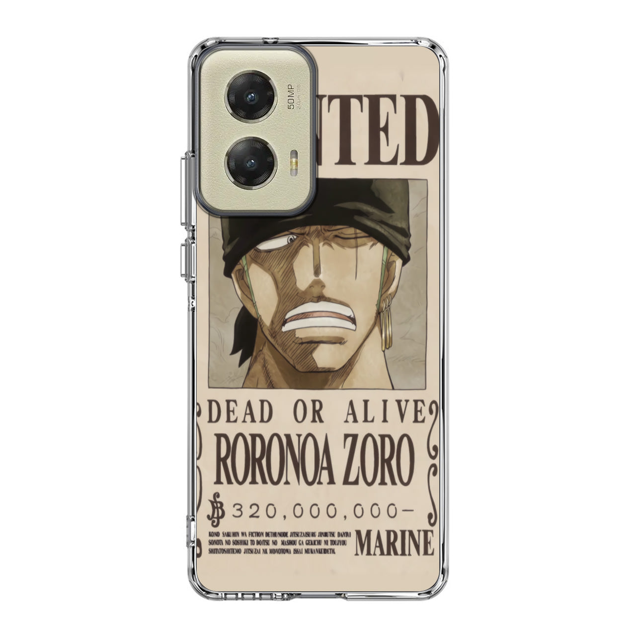 Roronoa Zoro Bounty Motorola Moto G Stylus 5G 2024 Case