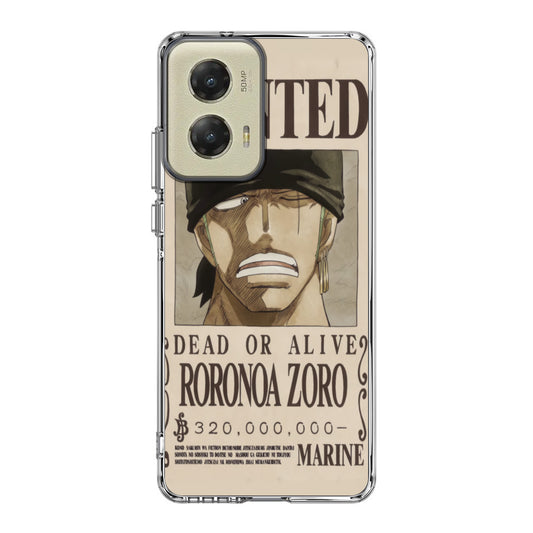 Roronoa Zoro Bounty Motorola Moto G Stylus 5G 2024 Case