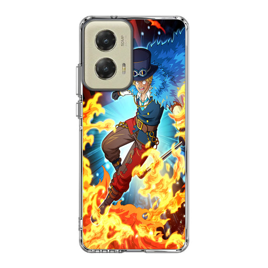 Sabo Fire Fruit Power Motorola Moto G Stylus 5G 2024 Case