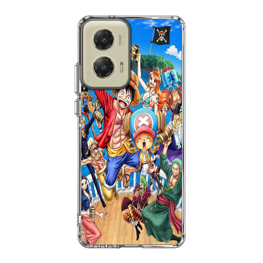Straw Hat Pirates And Allies Motorola Moto G Stylus 5G 2024 Case