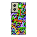 Abstract Colorful Doodle Art Motorola Moto G Stylus 5G 2024 Case