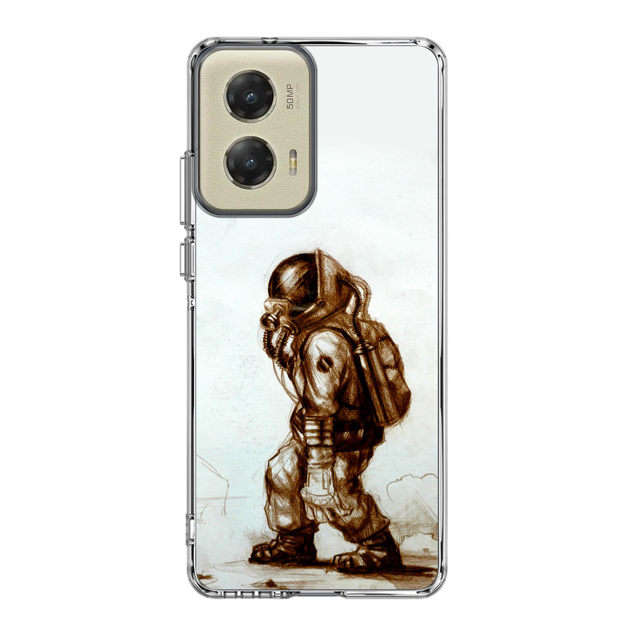 Astronaut Heavy Walk Motorola Moto G Stylus 5G 2024 Case