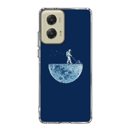 Astronaut Mowing The Moon Motorola Moto G Stylus 5G 2024 Case