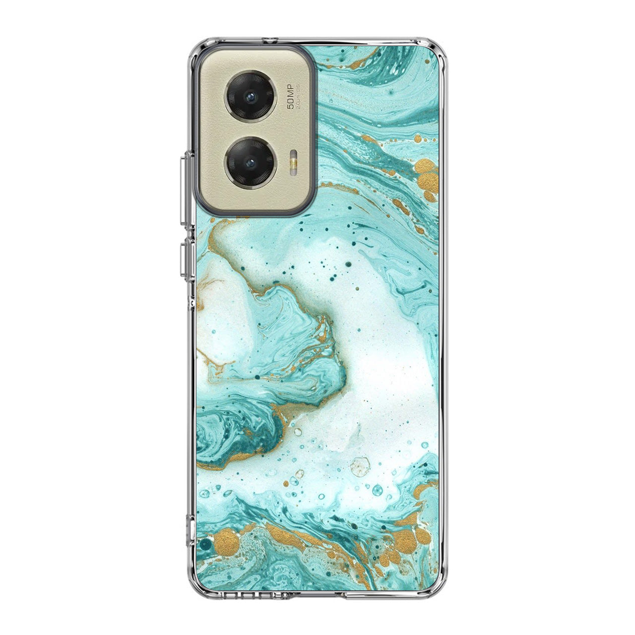 Azure Water Glitter Motorola Moto G Stylus 5G 2024 Case