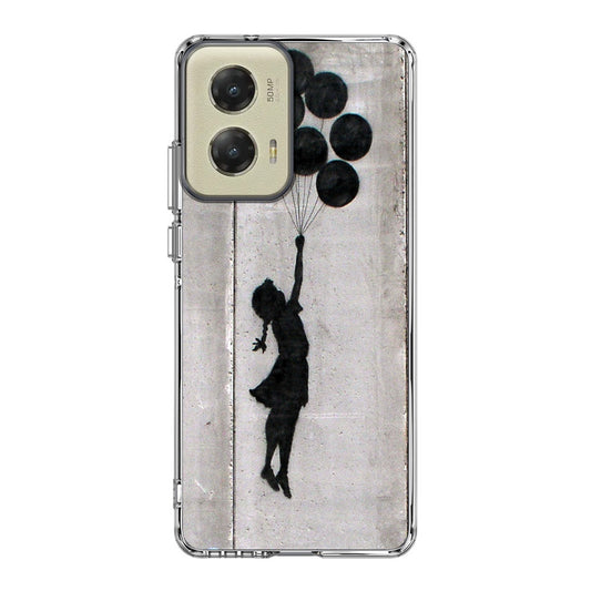 Banksy Girl With Balloons Motorola Moto G Stylus 5G 2024 Case