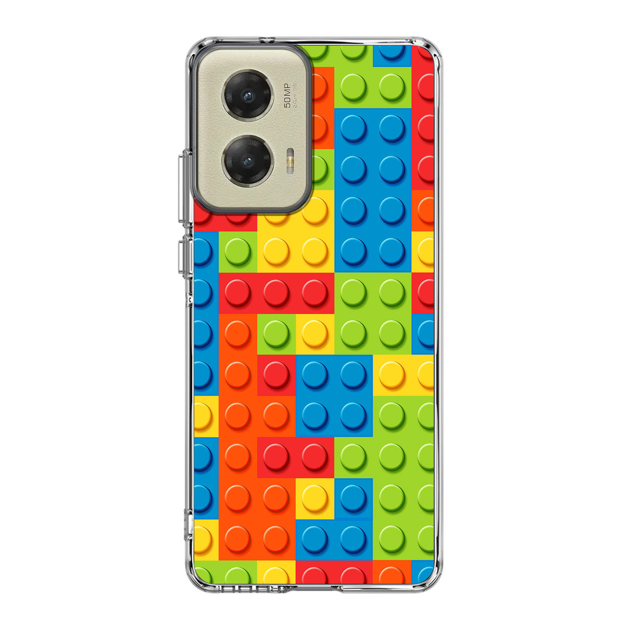 Blocks Rainbow Pattern Motorola Moto G Stylus 5G 2024 Case
