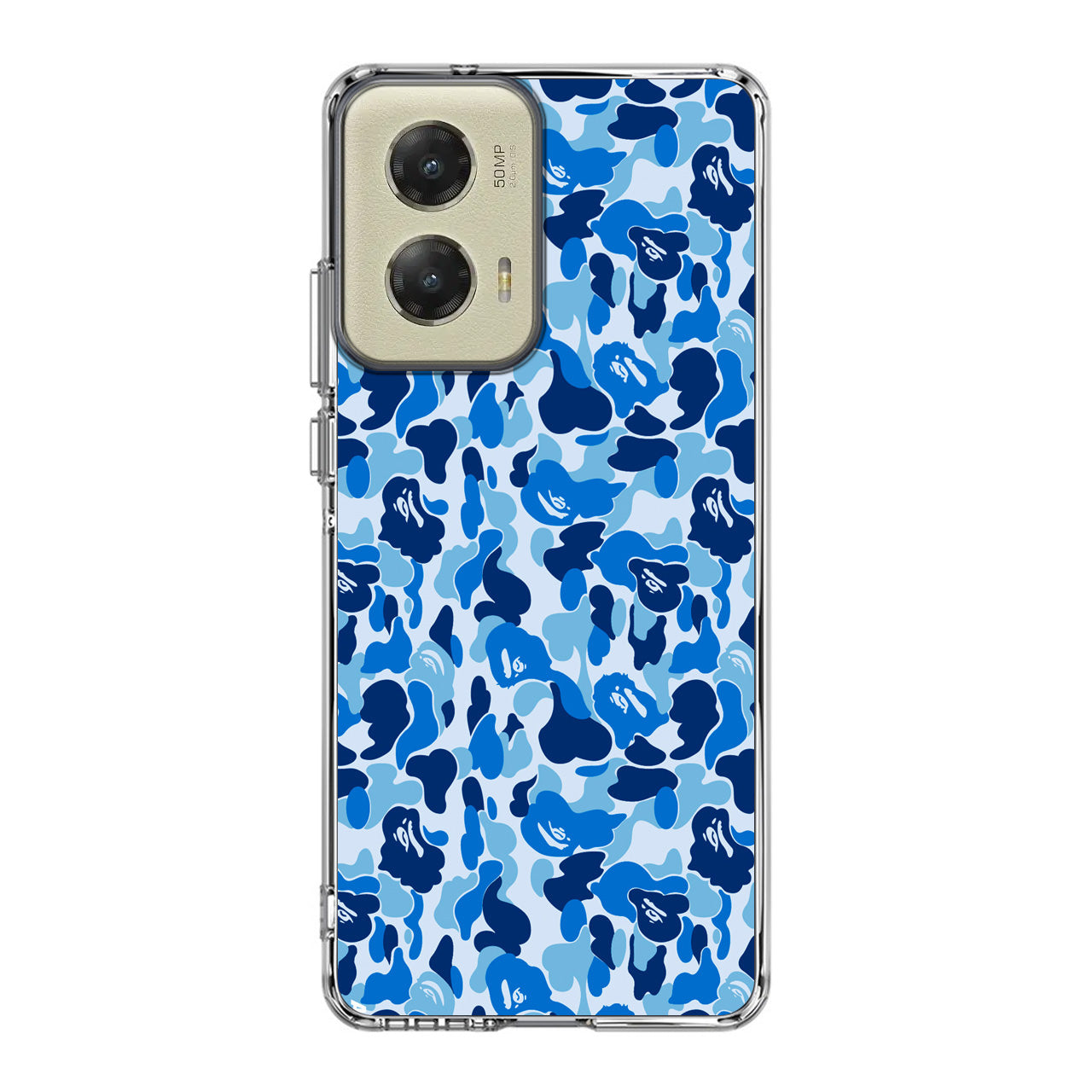 Blue Camo Motorola Moto G Stylus 5G 2024 Case