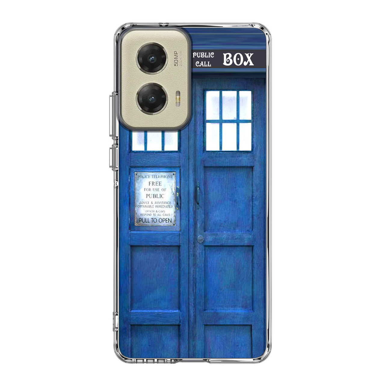 Blue Police Call Box Motorola Moto G Stylus 5G 2024 Case