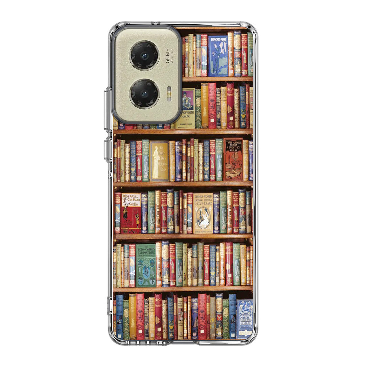 Bookshelf Library Motorola Moto G Stylus 5G 2024 Case