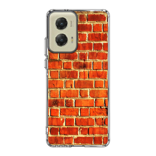 Brick Wall Pattern Motorola Moto G Stylus 5G 2024 Case