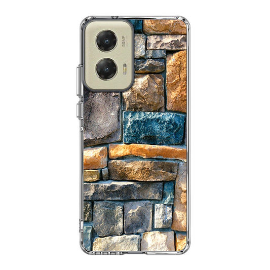 Colored Stone Piles Motorola Moto G Stylus 5G 2024 Case