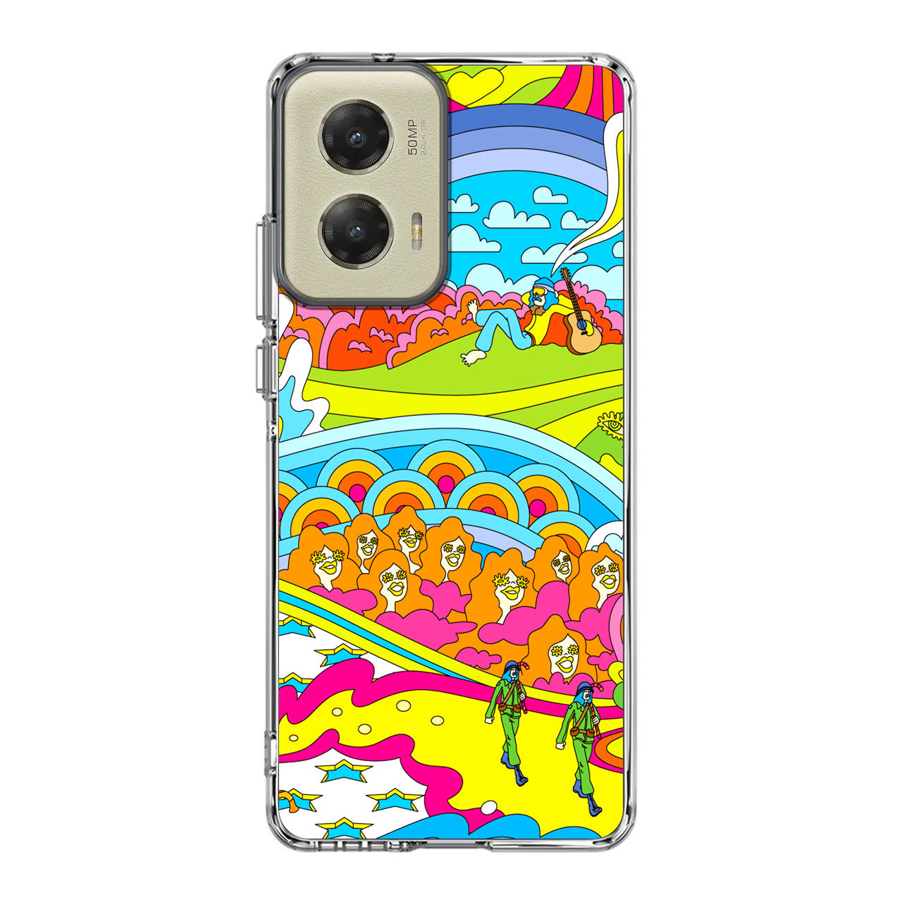 Colorful Doodle Motorola Moto G Stylus 5G 2024 Case