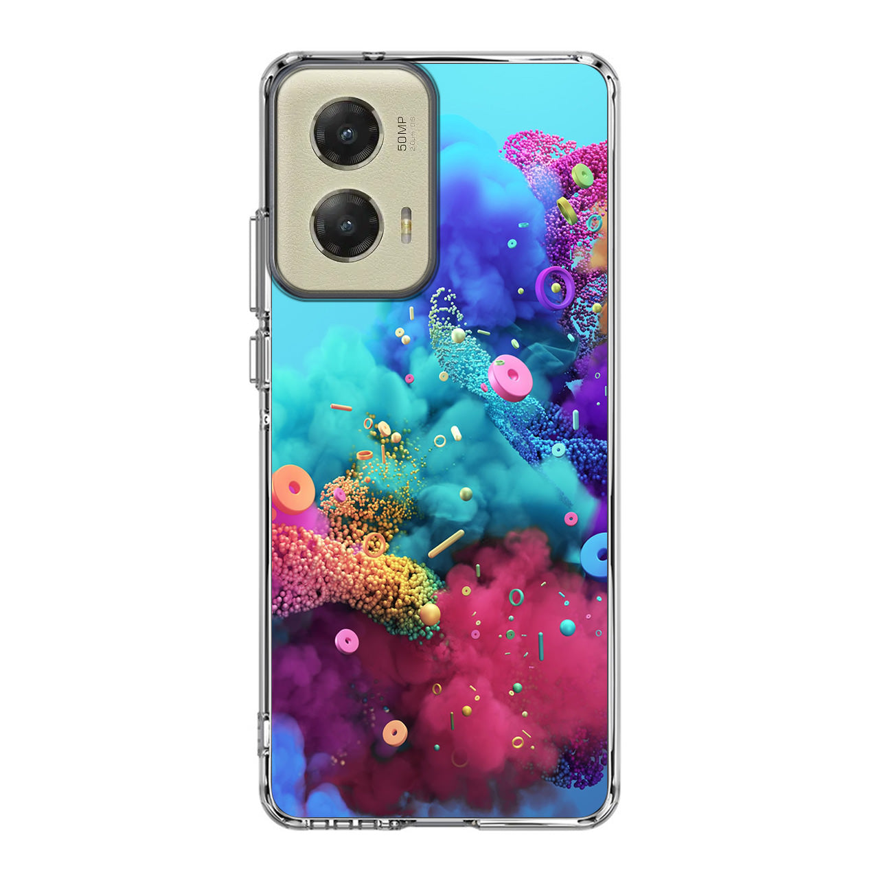 Colorful Smoke Boom Motorola Moto G Stylus 5G 2024 Case