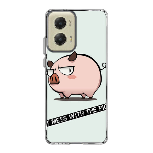 Dont Mess With The Pig Motorola Moto G Stylus 5G 2024 Case