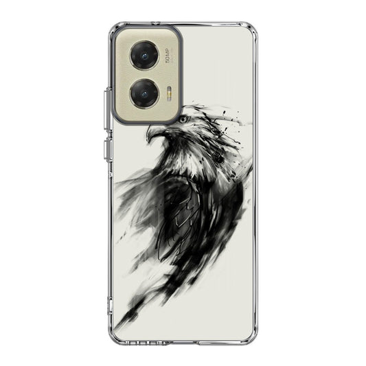 Eagle Art Black Ink Motorola Moto G Stylus 5G 2024 Case