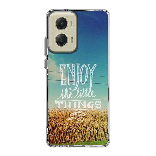 Enjoy The Little Things Motorola Moto G Stylus 5G 2024 Case