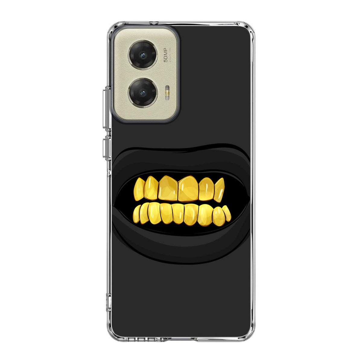 Gold Grillz Motorola Moto G Stylus 5G 2024 Case