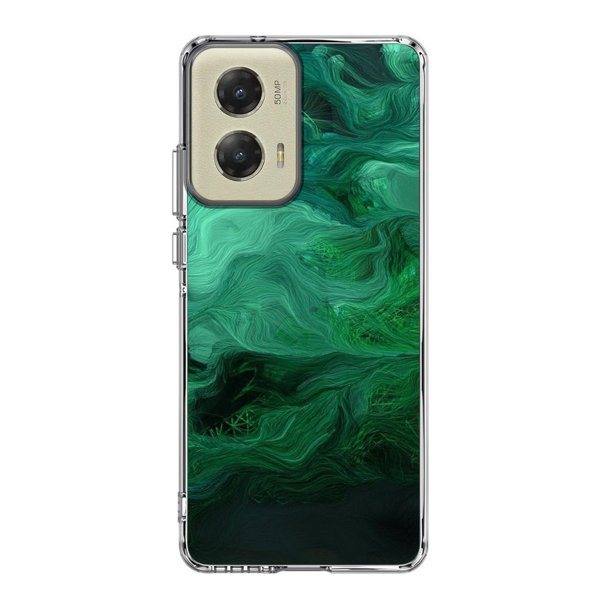 Green Abstract Art Motorola Moto G Stylus 5G 2024 Case