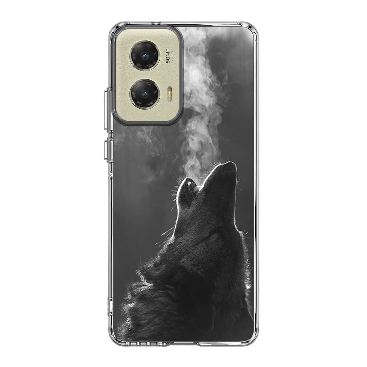 Howling Wolves Black and White Motorola Moto G Stylus 5G 2024 Case