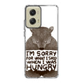 I'm Sorry For What I Said When I Was Hungry Motorola Moto G Stylus 5G 2024 Case