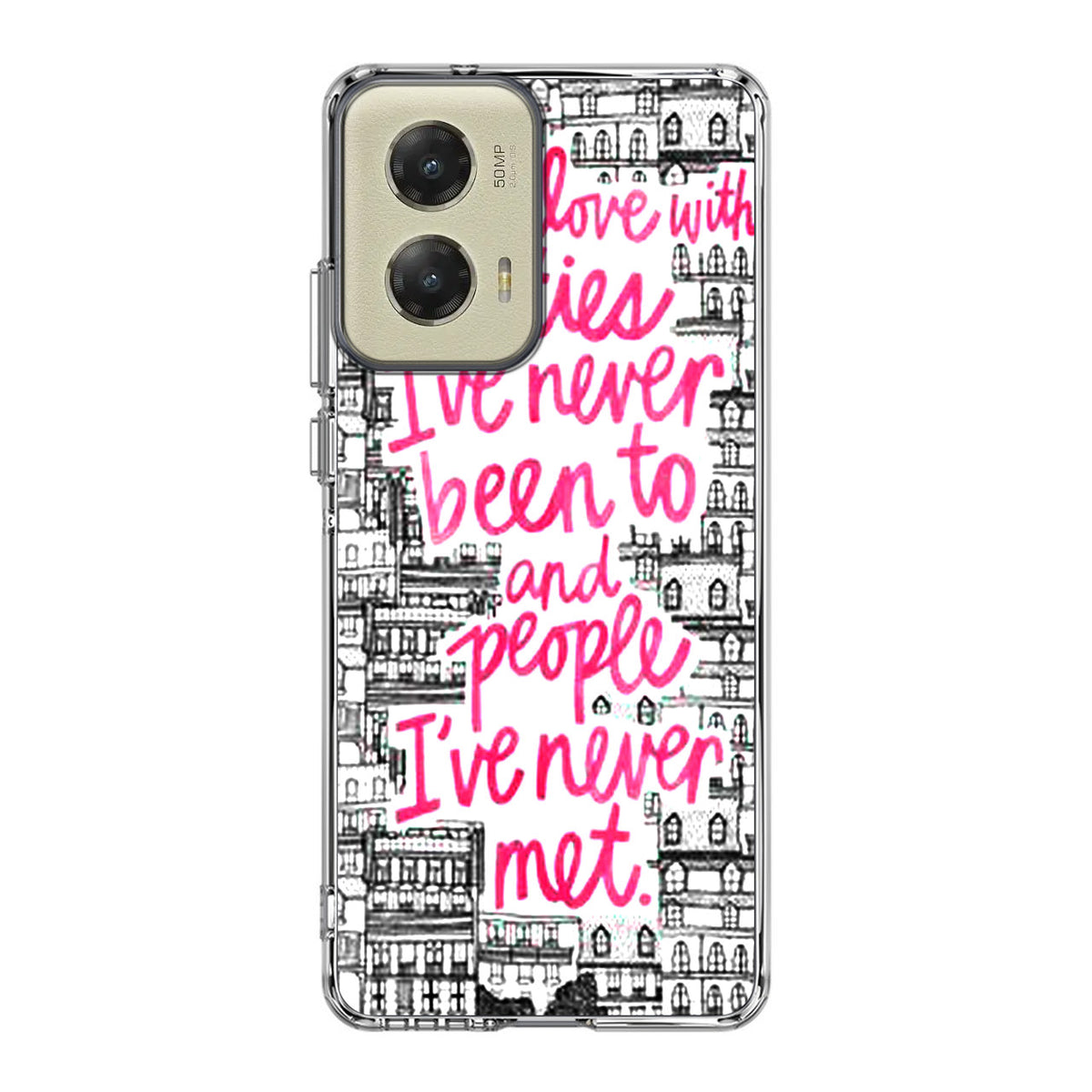 John Green Quotes I'm in Love With Cities Motorola Moto G Stylus 5G 2024 Case