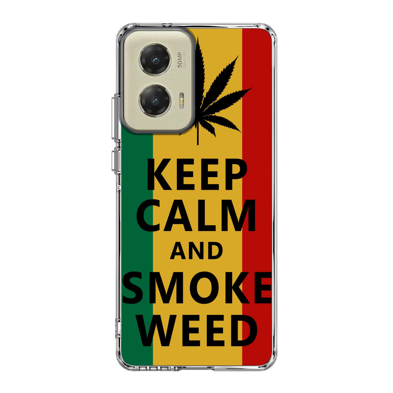 Keep Calm And Smoke Weed Motorola Moto G Stylus 5G 2024 Case