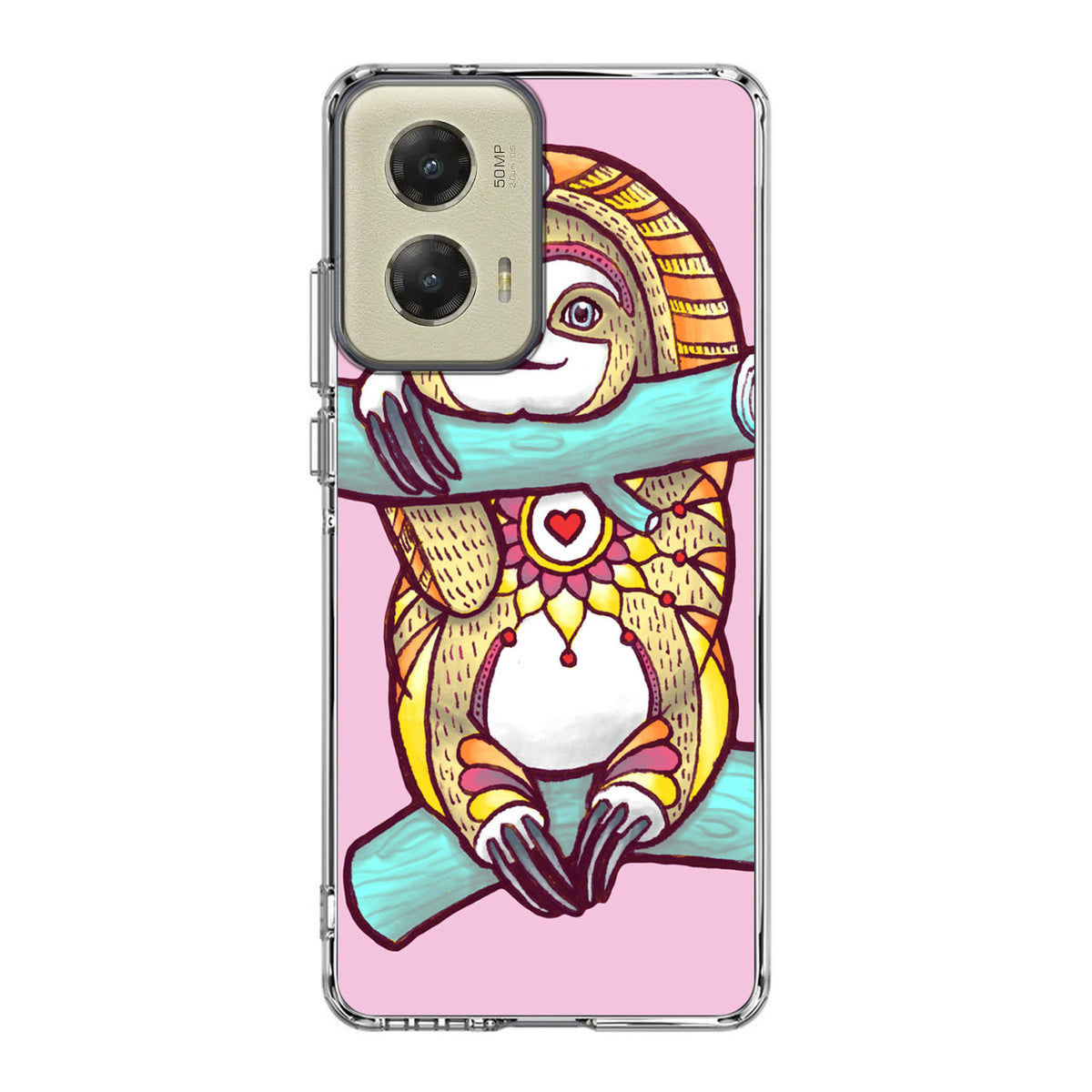 Mandala Sloth Motorola Moto G Stylus 5G 2024 Case
