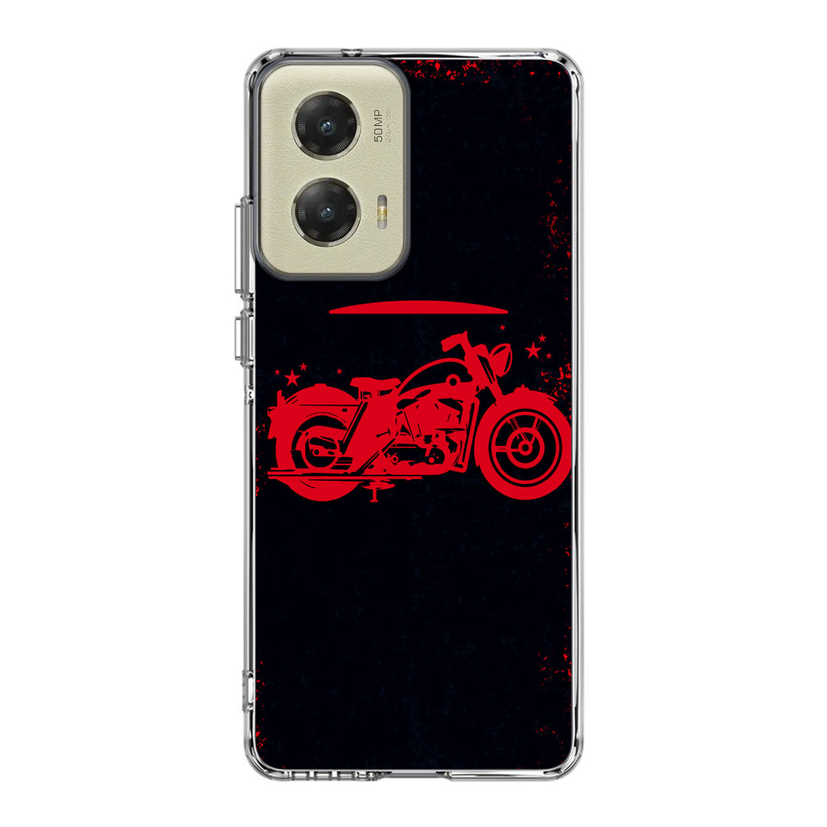 Motorcycle Red Art Motorola Moto G Stylus 5G 2024 Case